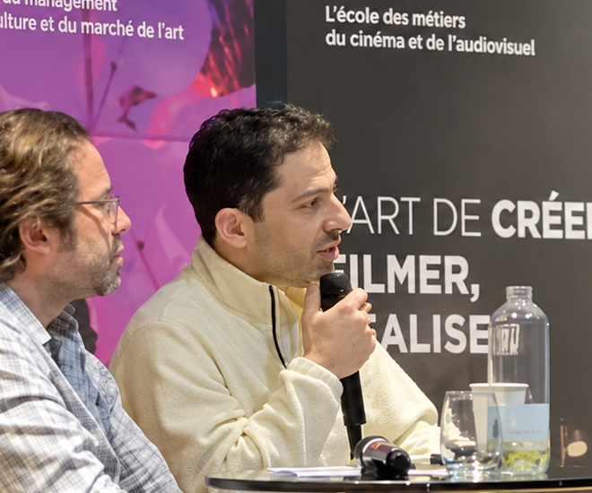 Intervenant Elisha Karmitz : Ecole cinéma Paris