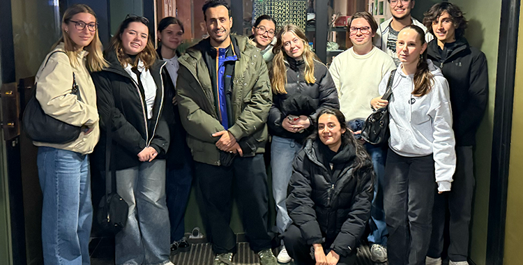 Actus école cinema ÉSEC : Les étudiants de l'ÉSEC plongés dans les coulisses de L'Âme Idéale et présents à l'avant-première du film