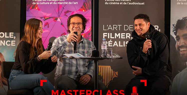 Actus école cinema ÉSEC : Loris Giuliano en masterclass à l'ÉSEC