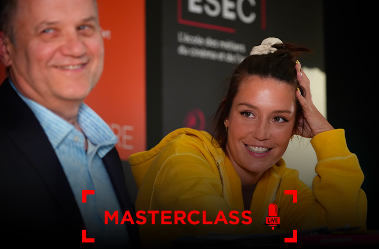 Actus école cinema ÉSEC : Adèle Exarchopoulos en Masterclass à l'école de cinéma ÉSEC
