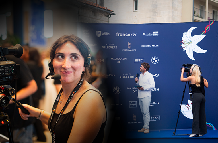 Actus école cinema ÉSEC : #Partenariat ÉSEC : Des étudiants en stage au Festival du Film Francophone d'Angoulême