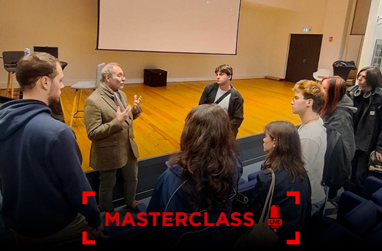 Actus école cinema ÉSEC : Masterclass Vincent Lowy à l'ÉSEC : comprendre l'histoire au cinéma