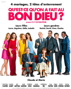 Affiche Film : Qu'est-ce qu'on a fait au bon dieu ? - Philippe DE CHAUVERON