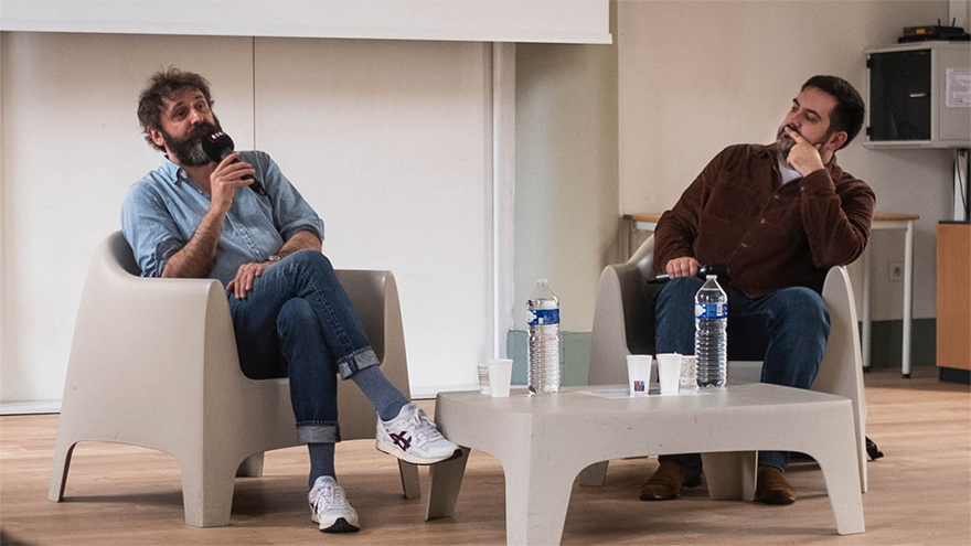 Masterclass de Quentin Dupieux à l'école de cinéma ESEC