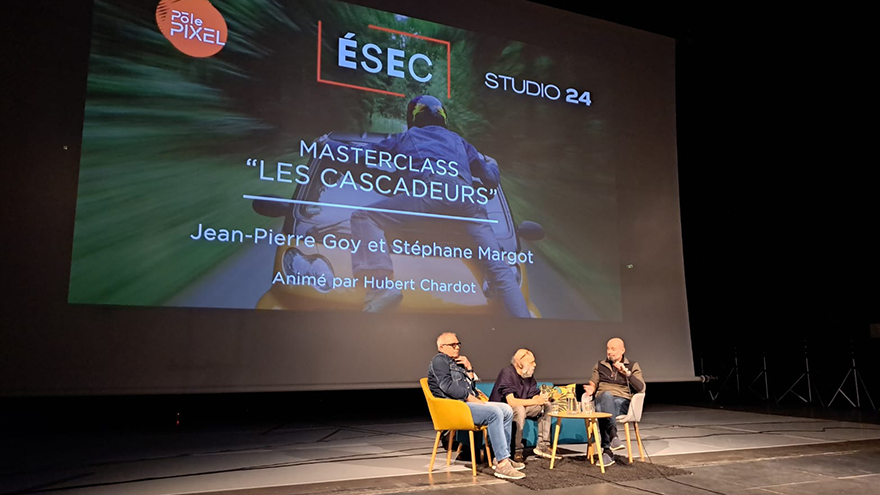 intervenant de l’école cinéma et audiovisuel ÉSEC 